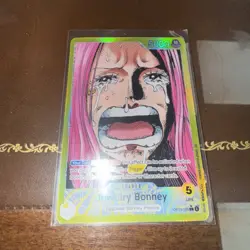 Jewelry Bonney Alt Art Leader OP13-100 Carrying On His Will One Piece TCG NM - Image 1