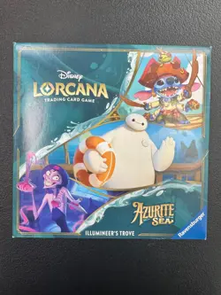 Disney Lorcana Azurite Sea Illumineer’s Trove Sealed Ravensburger TCG Box 🔥 🔥 - Image 1
