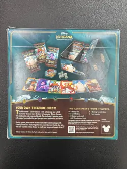 Disney Lorcana Azurite Sea Illumineer’s Trove Sealed Ravensburger TCG Box 🔥 🔥 - Image 3