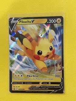 Pikachu V - Promo SWSH: Sword & Shield Promo Cards SWSH285 NM - Image 1