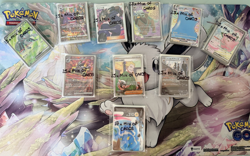 LARGE JAPANESE POKEMON CARD BUNDLE - 242 CARDS IN TOTAL VARIOUS TYPES - Image 1