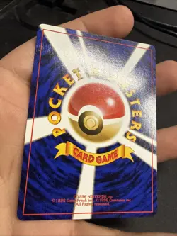Wartortle Pokemon Card Japanese Rare No. 008 #3 Squirtle VHS Intro Deck NM- - Image 3