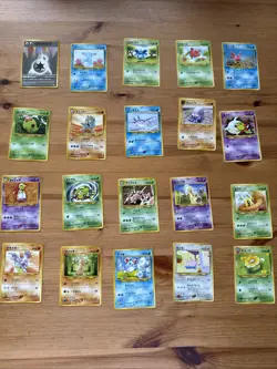 Pokemon Card Karten Sammlung Collection WOTC Vintage Japanese 1st Edition - Image 1