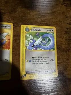 Vintage Dratini & Dragonaire Expedition E Series Pokemon Cards - Image 5