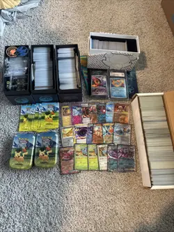 Huge Pokemon Bulk Lot w/ Graded Card - Image 1