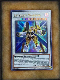 Yugioh Satellite Warrior LED6-EN023 Ultra Rare NM - Image 1