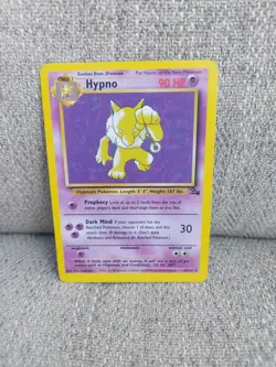 Pokemon TCG Hypno Card 23/62 Fossil Rare, NM Condition - Image 2