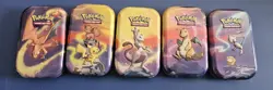Pokemon TCG Kanto Power Mini Tins Set *Empty* *No Cards* - Image 1