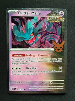 Pokemon TCG Card - Flutter Mane 078/162 Holo | Trick Or Trade 2024 Set - Image 1