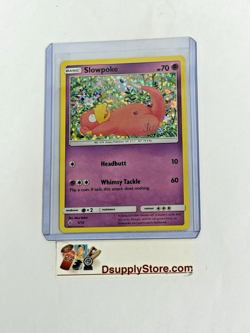 Pokemon Slowpoke McDonald's 2018 Promo Holo 005/012 Basic 70 HP Headbutt Card - Image 1