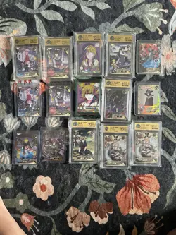 Naruto kayou card lot, grades and singles, Sakura Hinata, Naruto, Itachi Tsunade - Image 1