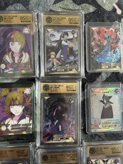 Naruto kayou card lot, grades and singles, Sakura Hinata, Naruto, Itachi Tsunade - Image 2