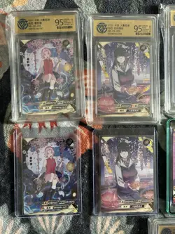 Naruto kayou card lot, grades and singles, Sakura Hinata, Naruto, Itachi Tsunade - Image 3