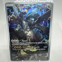 Zekrom Full Art Holo MEP EN 031/--- Pokemon Card 130 HP Basic Dragon - Image 1
