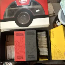 Pokemon TCG Shining Legends Mixed Cards Lot w/ Storage Box & Deck Boxes - Image 2