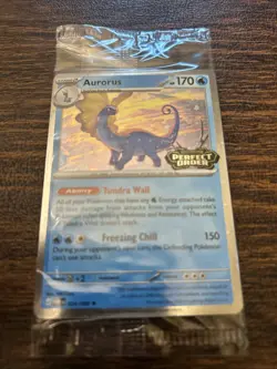 Aurorus Perfect Order Promo Holo Foil Pokemon Card TCG NM Near Mint - Image 1