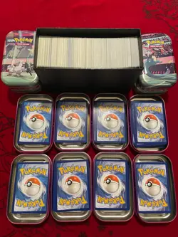 50 Pokemon Cards Random Lot Mini Tin-Common/Uncommon/Rare/Trainer+Mystery Gift - Image 2