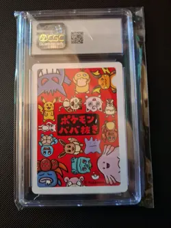 Mew Pokemon Playing Cards JPN 2019 Old Maid CGC gem Mint 10 - Image 2