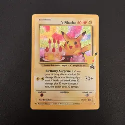 Pokemon TCG Pikachu Birthday Celebrations Holo Card #24 NM - Image 1