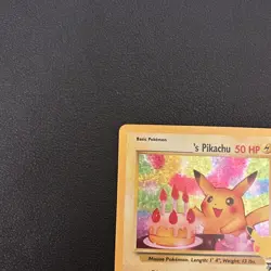 Pokemon TCG Pikachu Birthday Celebrations Holo Card #24 NM - Image 4