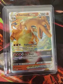 Pokemon Crown Zenith Charizard VSTAR Ultra Rare Holo Card #19/159 - Image 1