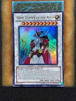 Yugioh Odin, Father Of The Aesir STOR-EN040 Ultra Rare MP - Image 1
