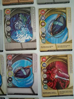 Vintage Bakugan Battle Brawlers Card Lot 2006 2008 Gate Ability HSP HP free ship - Image 5