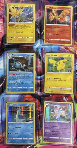 Pokemon Go English NM Holos Card Lot Of 14 - Image 4