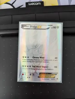 Pokemon TCG Dialga EX Full Art 122/119 Secret Rare Card XY Phantom Forces - Image 1