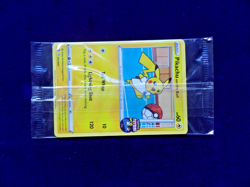 Pikachu On the Ball UK Exclusive Card 001/005 - Sealed - Image 2
