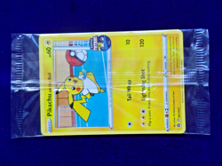 Pikachu On the Ball UK Exclusive Card 001/005 - Sealed - Image 3