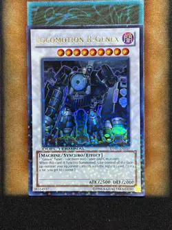 Yugioh Locomotion R-Genex DT03-EN039 Duel Terminal Ultra Rare NM - Image 1