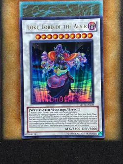 Yugioh Loki, Lord Of The Aesir STOR-EN039 Ultra Rare HP - Image 1