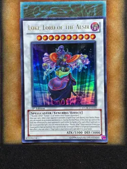 Yugioh Loki, Lord Of The Aesir STOR-EN039 Ultra Rare 1st Ed NM - Image 1