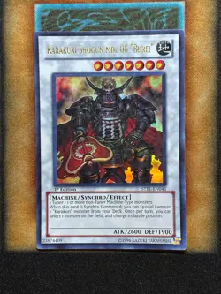 Yugioh Karakuri Shogun MDL 00 “Burei” STBL-EN043 Ultra Rare 1st Ed LP - Image 1