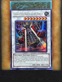 Yugioh Karakuri Steel Shogun MDL 00X “Bureido” STOR-EN042 Ultra Rare NM - Image 1