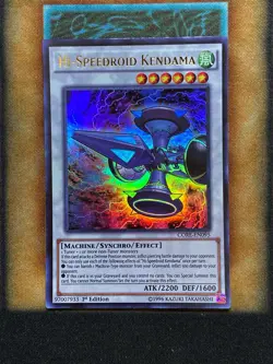 Yugioh Hi-Speedroid Kendama CORE-EN095 Ultra Rare 1st Ed NM - Image 1