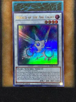 Yugioh Herald Of The Arc Light BLHR-EN085 Ultra Rare 1st Ed NM - Image 1