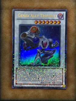 Yugioh Genex Ally Triforce DT04-EN089 Duel Terminal Ultra Rare LP - Image 1