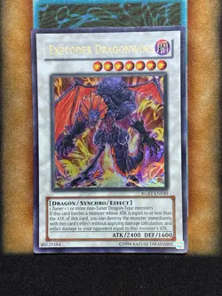 Yugioh Exploder Dragonwing RGBT-EN040 Ultra Rare LP - Image 1