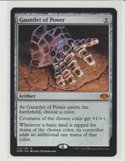 Gauntlet of Power Mythic MtG Card DMR 223 - Image 1
