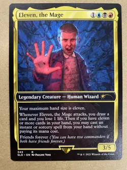 MTG 1x Eleven, the Mage # 343 Secret Lair Drop Magic the Gathering Card x1 NM - Image 1