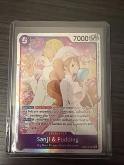 Sanji & Pudding EB02-035 SR One Piece TCG: Anime 25th Collection NM/M English - Image 1