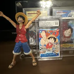 Monkey D. Luffy P-033 Shonen Jump Jan Issue CGC 10 GEM MINT One Piece JPN Promo - Image 3
