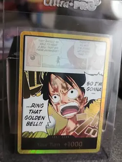 One Piece Gold DON!! OP15 ENGLISH Luffy Golden Bell - Adventure On Kamis Island - Image 1