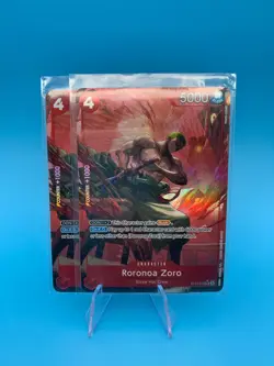 2 x Roronoa Zoro - ST21-015 Parallel - Starter Deck EX - One Piece English - Image 1