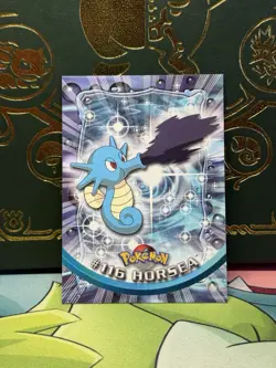 Horsea Topps Series #116 Non-Holo 1999 Near Mint Pokemon BLUE LOGO NM - Image 1
