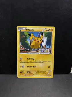 Pikachu 20/108 Build-A-Bear Stamped Promo Card 2016 Pokemon NM+ Mint - Image 1