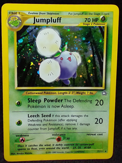 Jumpluff 7/111 Holo - Neo Genesis Set - Pokemon Card - NM/Mint #N10C4 - Image 1
