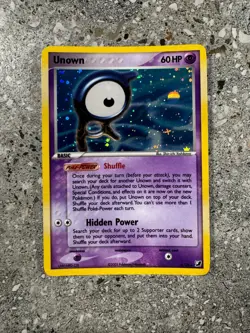 Pokemon TCG Cards Unown A A/28 Unseen Forces Secret Rare Holo EXC - Image 1